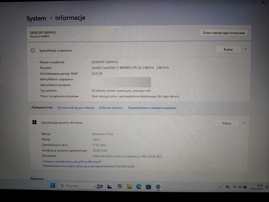 Dell Precision M4800