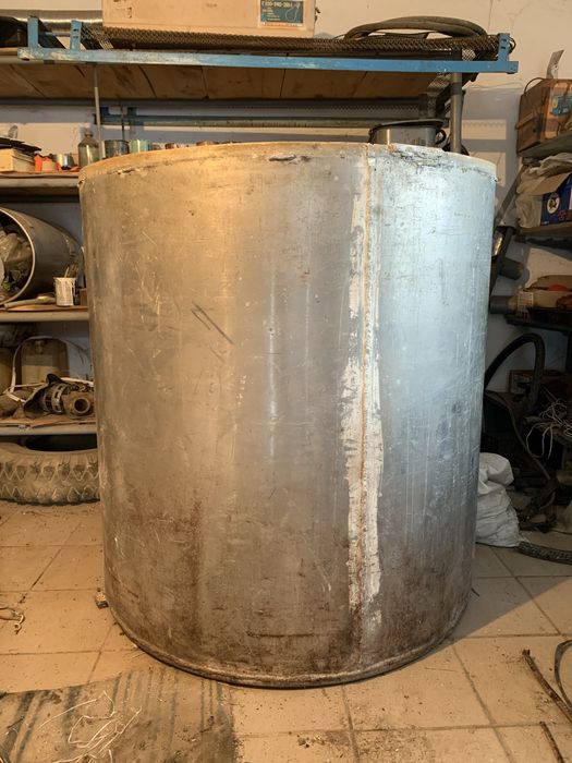 Алюмінієвий харчовий бак - ємность -бочка