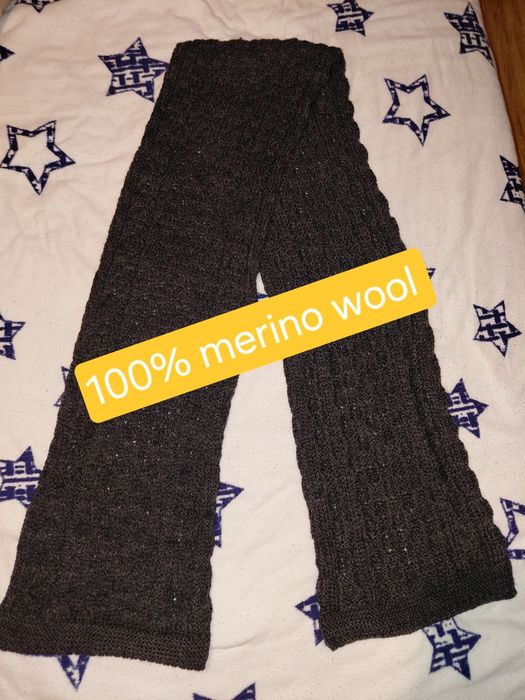 Szalik z wełny merynosowej Aran Crafts
