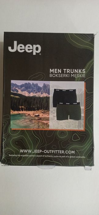 Bokserki męskie Jeep 2pak w rozmiarze XL