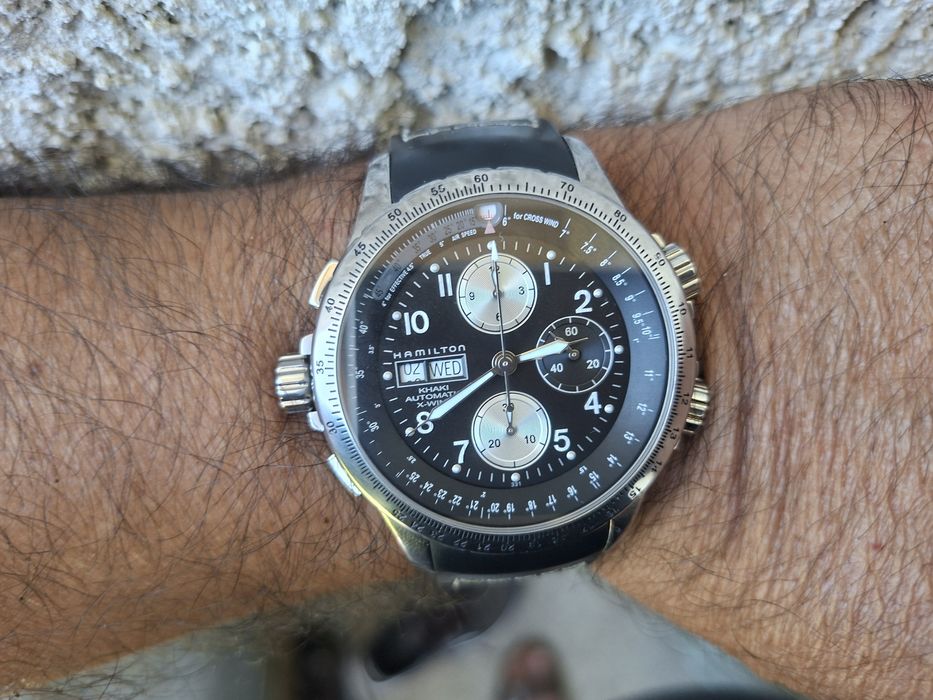 Relogio  Hamilton  chrono  automático.
