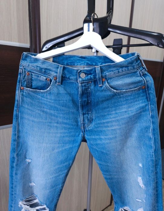 Męskie Spodnie Levi's 501 W30 L32 rozmiar
