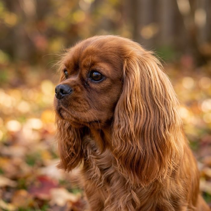 Cavalier King Po szkoleniu behawioralnym wyprawka rodowód