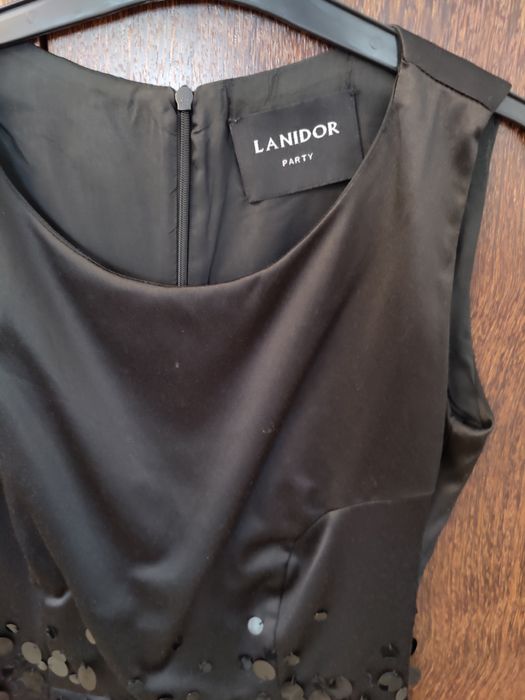 Vestido preto tamanho 34 Lanidor
