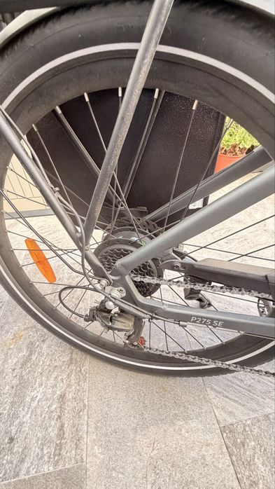 Bicicleta Elétrica Engwe P275 SE - Cinza