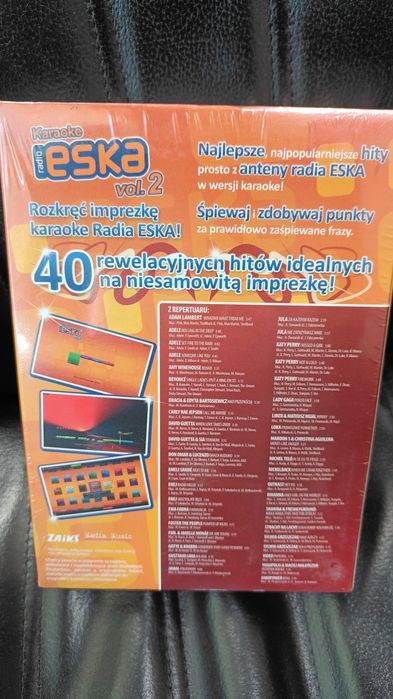 Karaoke Radio Eska Hity na Czasie vol.2 PC Działa też na DVD +mikrofon