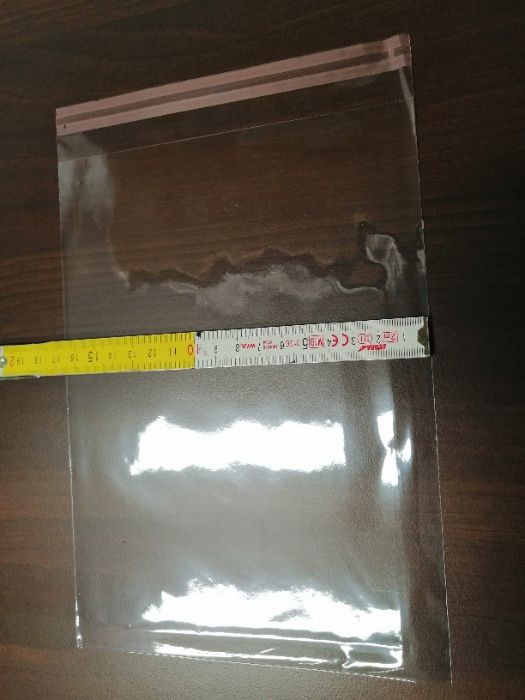 woreczki torebki foliowe celofan 170mmx235mm+28mm