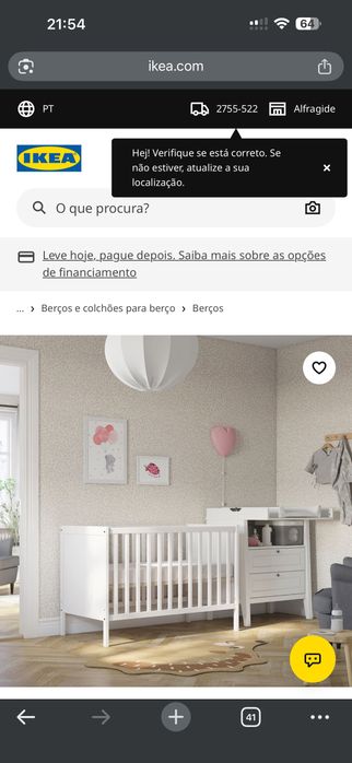 Berço para criança