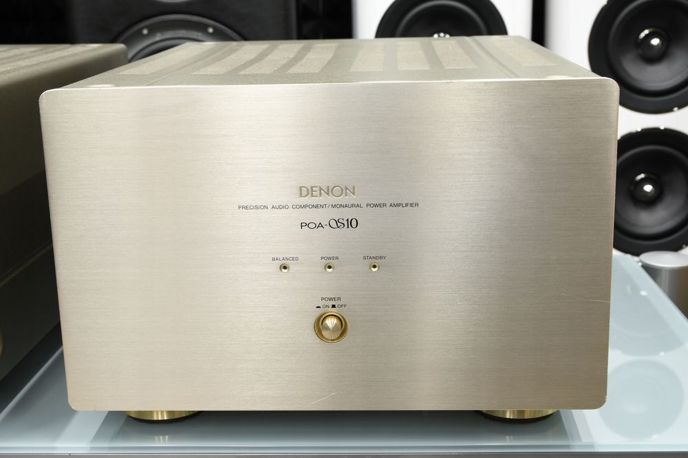 Mocny zestaw Monobloki końcówki mocy Denon POA-S10 2 sztuki