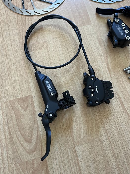 Hamulce Sram Maven + tarcze komplet