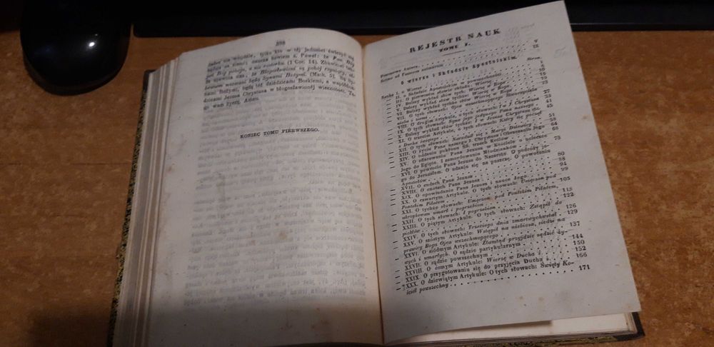 Nauki Dogmatyczne i Moralne,T.I.-II.- W-wa 1861, opr., psk.