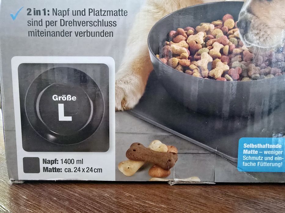 Antypoślizgowa miska dla psa 1400ml