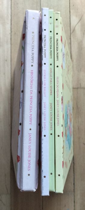 Livros da coleção "Princesa Poppy" (capa dura)