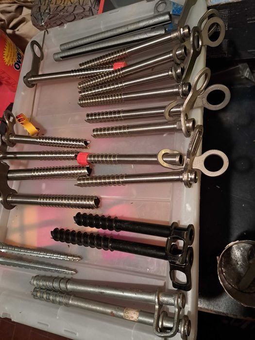 Pitons de gelo, alpinismo