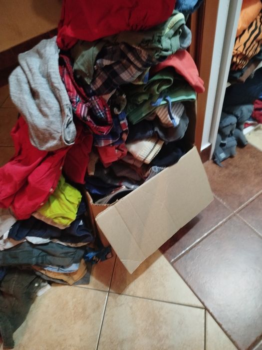 Ubranka rozmiar 86 50 szt dla chłopca
