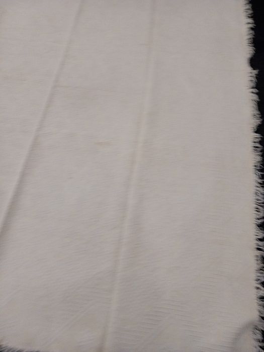 Colcha de linho fino cor cru