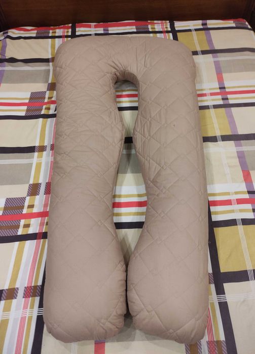 Подушка для сна и отдыха "Соня" бежевая ТМ IDEIA