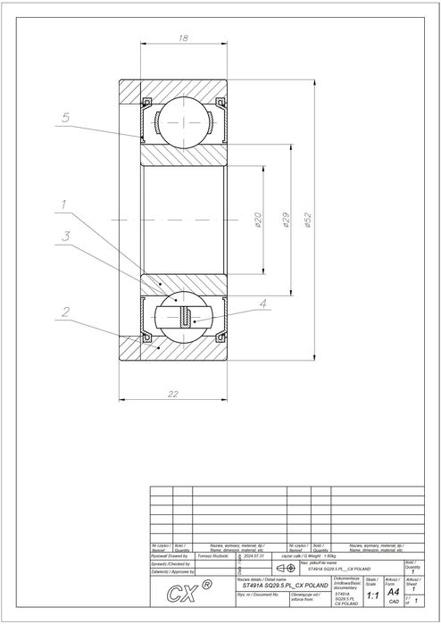 Wykonam Rysunki AUTOCAD. Gotowe na drugi dzień