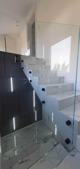 Balustrada Balustrady rotule samonośne szklane ze szkła