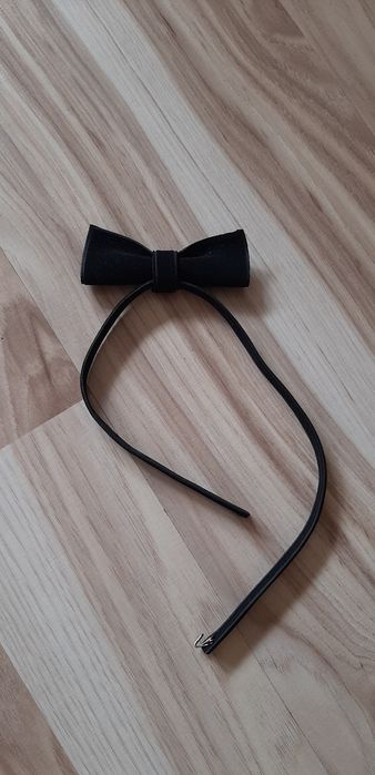 Męska czarna muszka dodatek