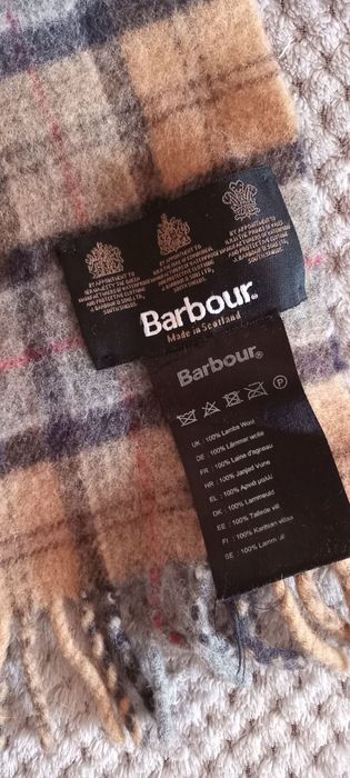 Barbour  шарф шерсть