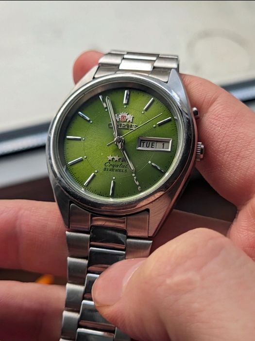 Orient 3 star Green