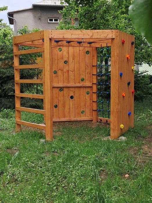 Plac zabaw małpi gaj ścianka wspinaczkowa siłownia ogrodowa NINJA 2