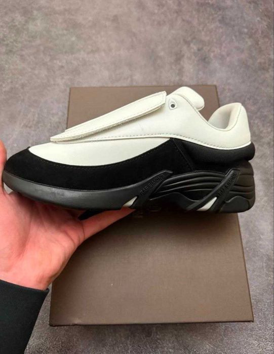 [БЕЗ ПЕРЕДПЛАТ]Кросівки Adidas x Raf Simons Antei Black/White опіум