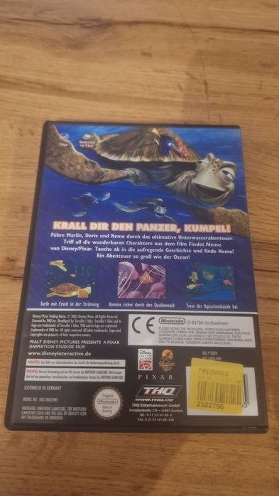 gra Nemo Nintendo Gamecube konsola
