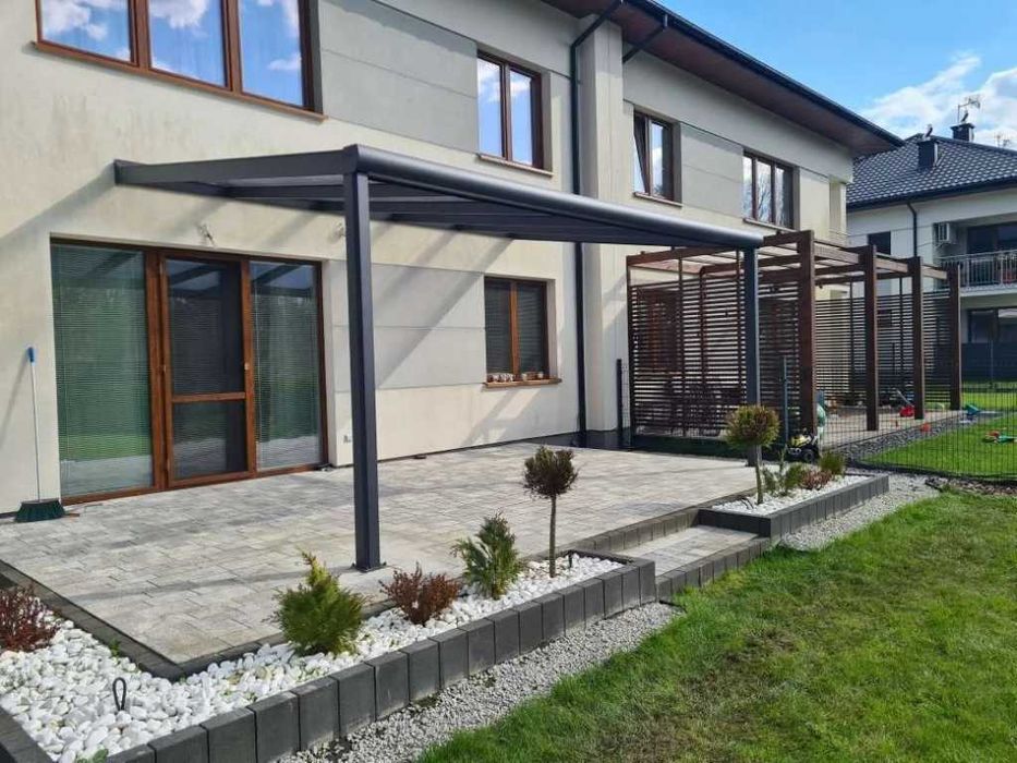 Zadaszenie aluminiowe PRO z dachem poliwęglanowym 300x306 cm