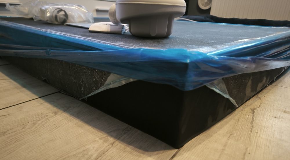 Brodzik prysznicowy 90x90 Nowy SCHEDPOL New Horizons  Black Stone