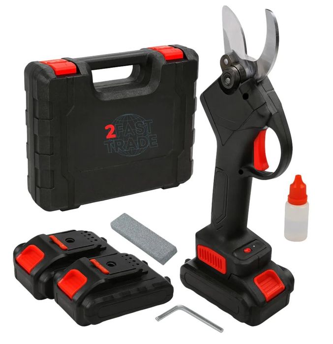 Sekator akumulatorowy elektryczny bateria walizka cięcie gałęzi 35mm