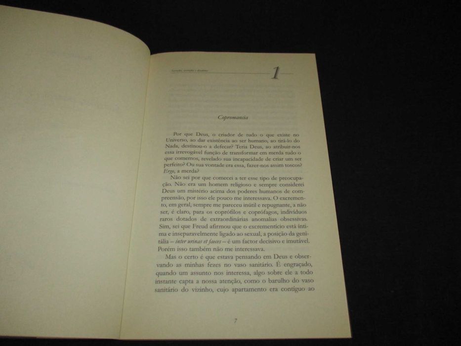 Livro Secreções Excreções e Desatinos Rubem Fonseca 1ª edição