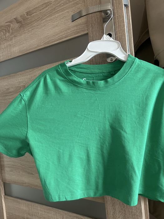 crop top zielony