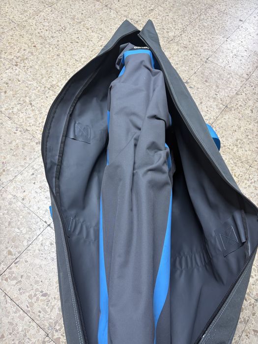 Mala tejadilho dobrável 340L mais barras de tejadilho