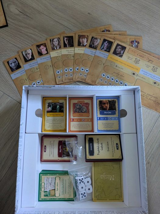 Harry Potter rok w Hogwarcie - Gra planszowa Stan idealny