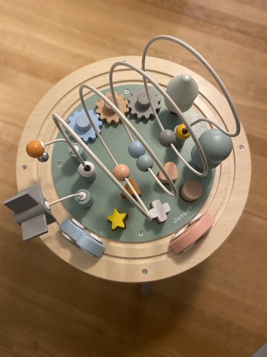 JANOD - wielofunkcyjny stolik edukacyjny drewniany SWEET COCOON