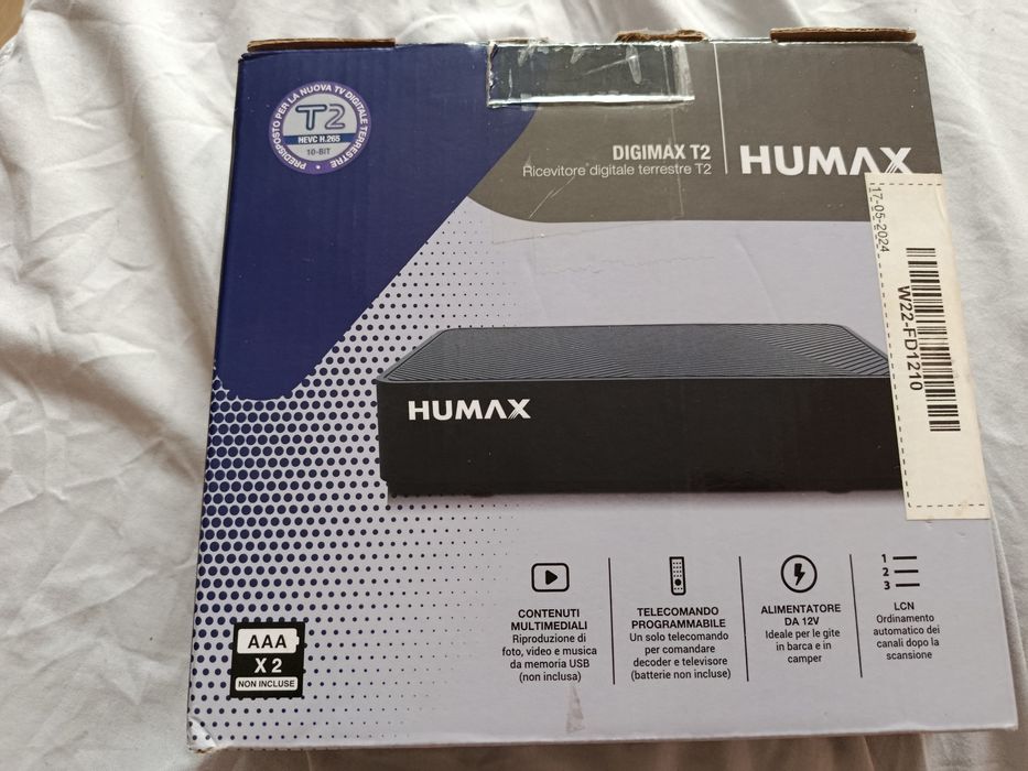 Tuner DVB-T2 HDMI Humax