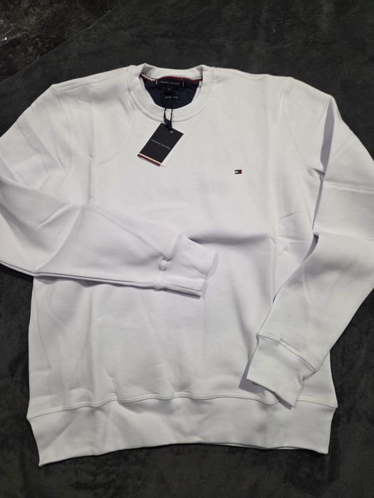 MĘSKA BLUZA TOMMY HILFIGER r. XL regular fit organic cotton