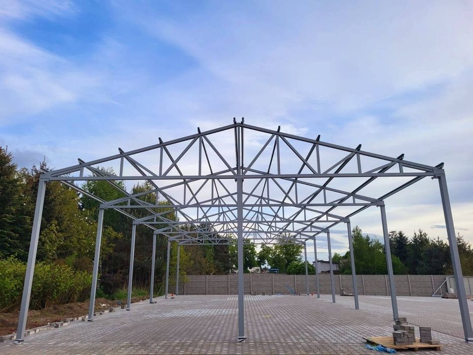 Konstrukcja stalowa hali 12x20
