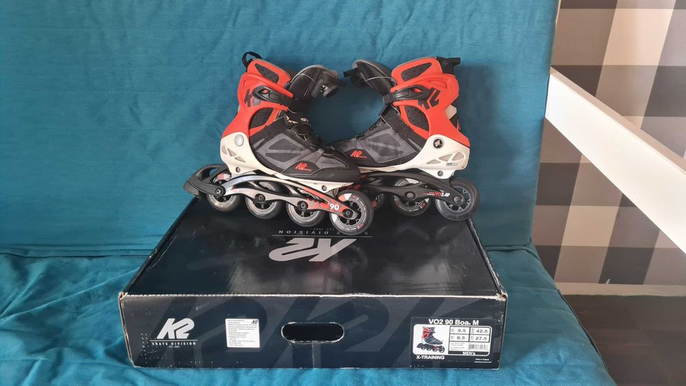 Rolki X-training Pro K2 VO2 90 BOA rozm. 42,5