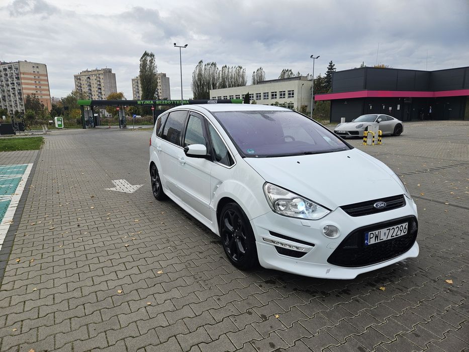 Ford S MAX 2.0 TDCI titanium,NAVI,bixenon, biała perła