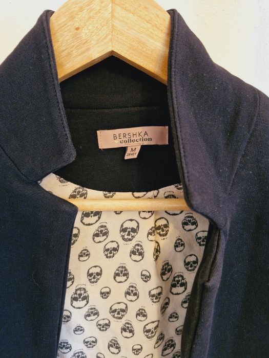 Blazer curto preto