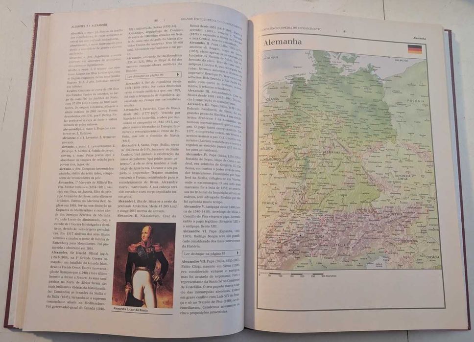 Grande Enciclopédia do Conhecimento + Grande Atlas (24 volumes)