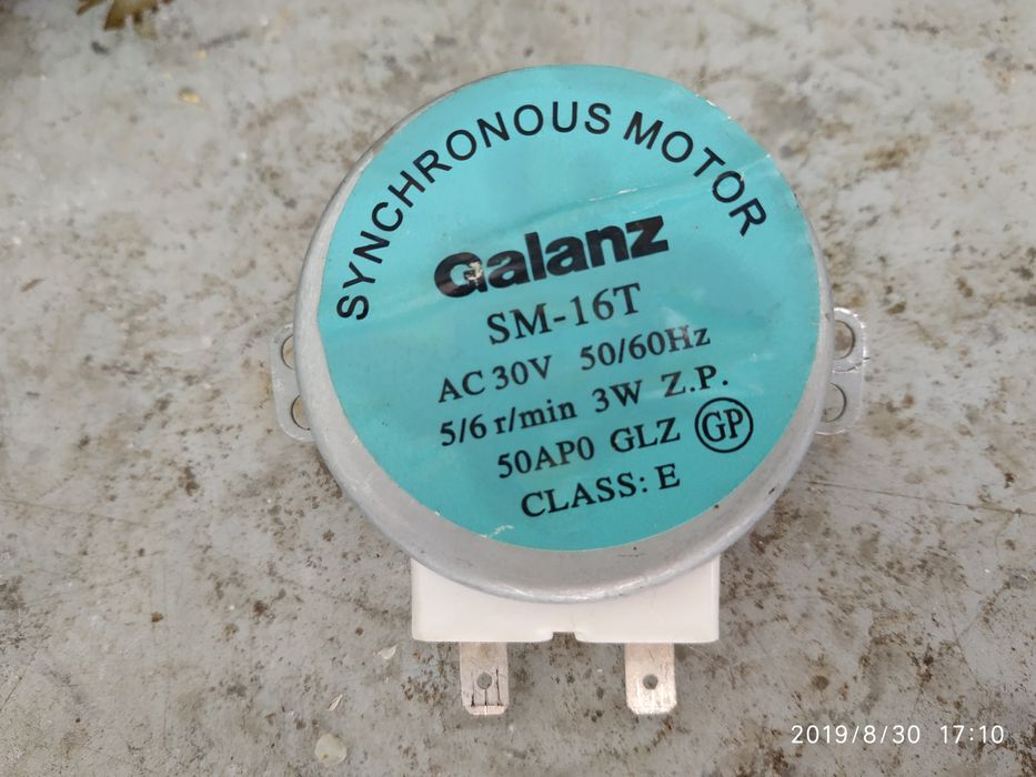 Motores gira pratos para Microondas e sensores de temperatura