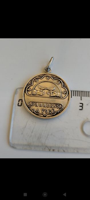 Medalha em prata 925