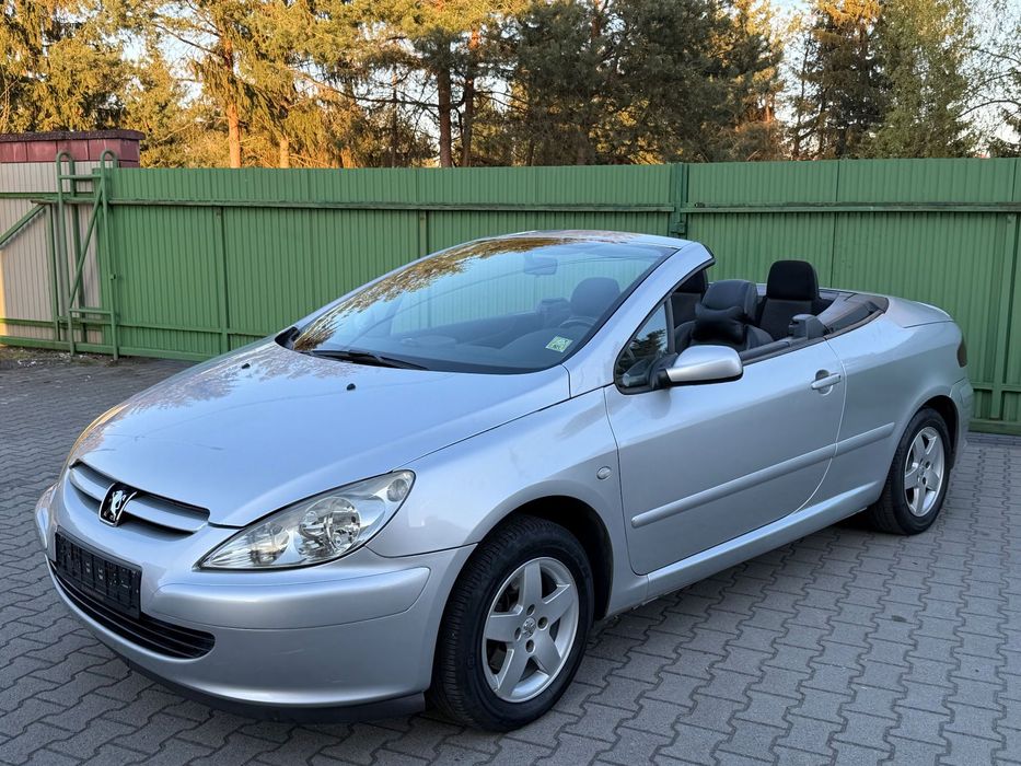 Peugeot 307 CC 1.6 benzyna/Cabrio/klima/navi/el.szyby/centralny