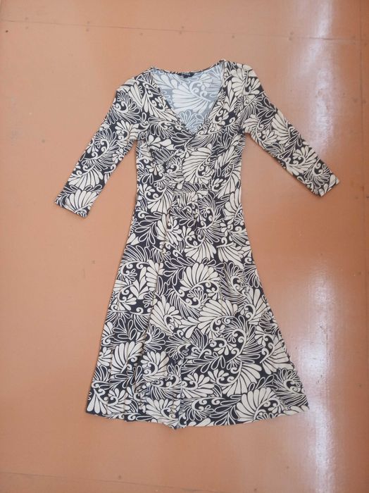 Рябе літнє плаття розмір XS ( 8 ).