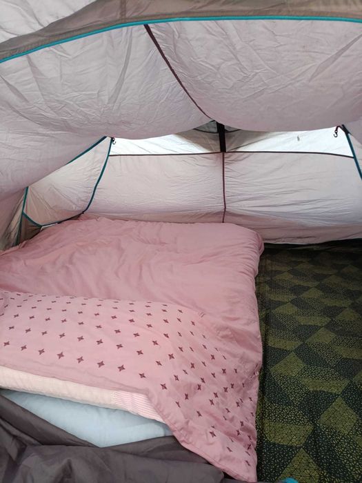 Tenda de campismo Quechua Insuflável.
