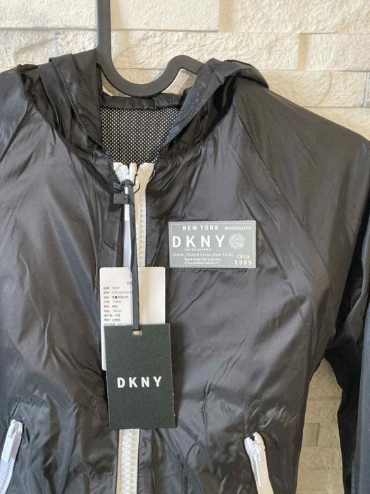 Oryginalna kurtka dziecięca marki DKNY - dwustronna, nowa z metkami